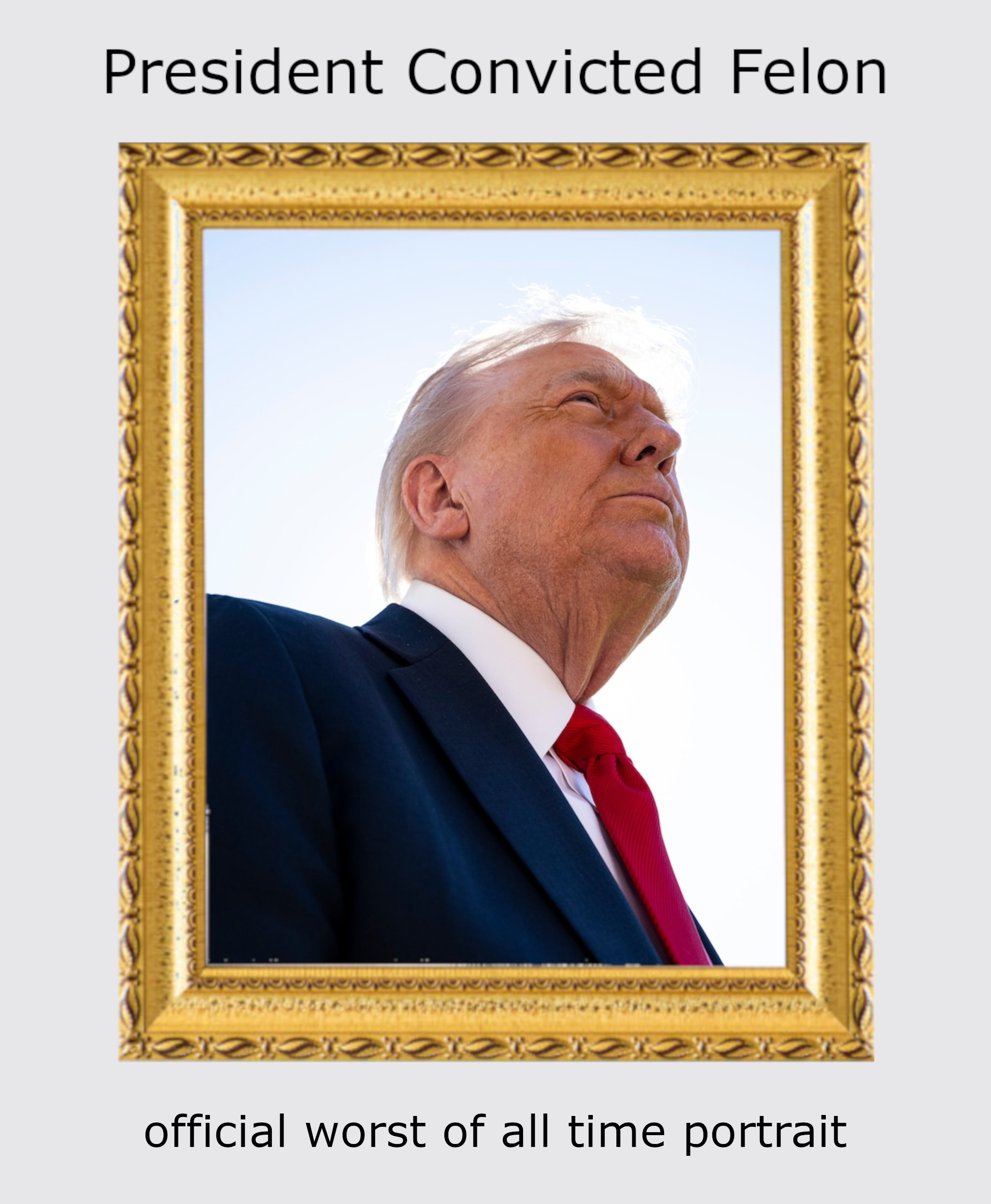 Donald John Trump, 47th President of the United States. Convicted felon. Credit: Time Magazine. Fair use.